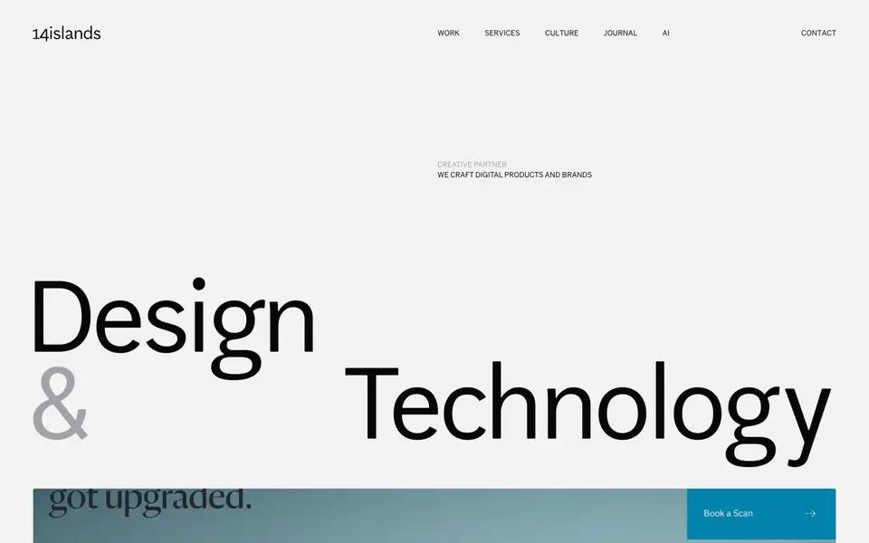 Home page of 14islands at 14islands.com