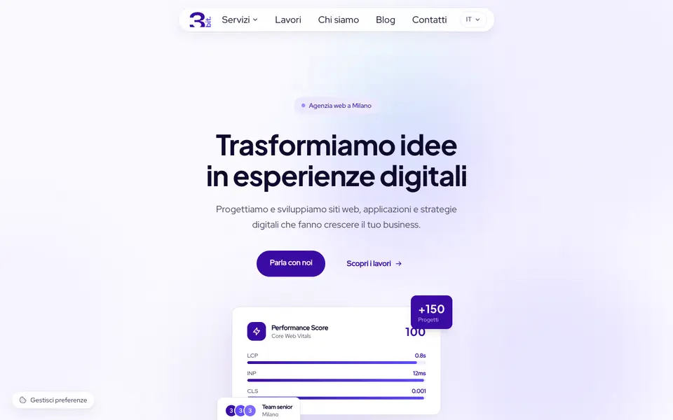 Home page of 3bit at 3bit.it