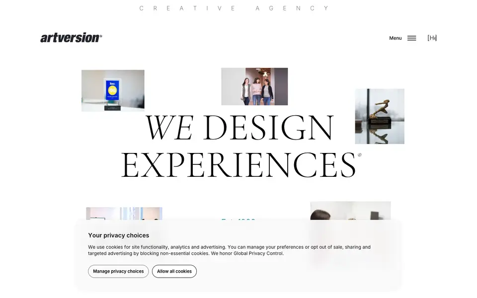 Home page of ArtVersion at artversion.com