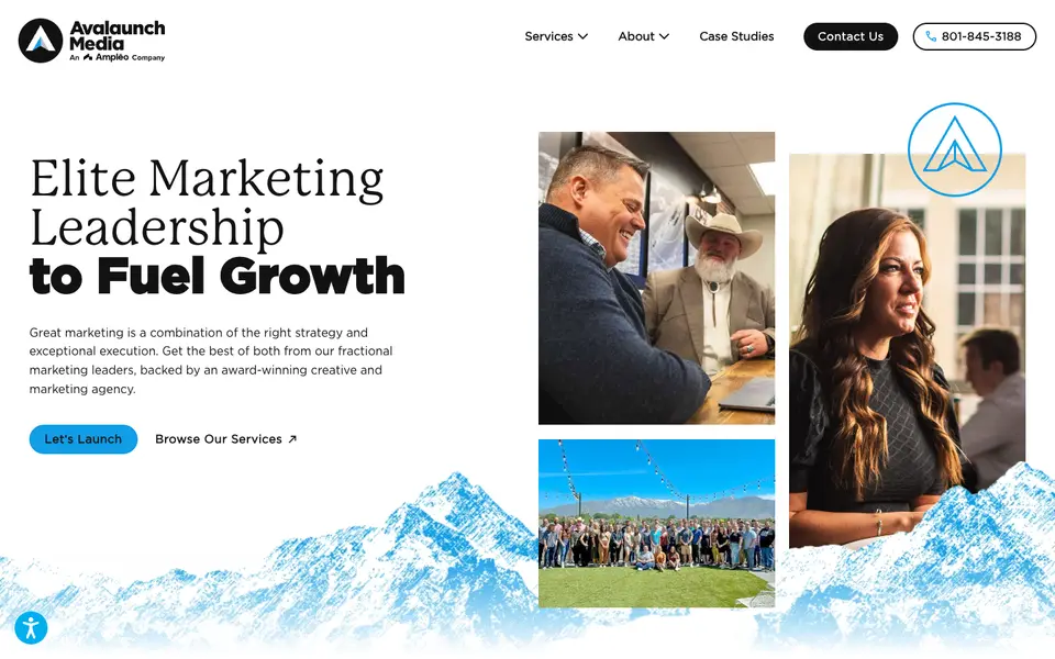 Home page of Avalaunch Media at avalaunchmedia.com