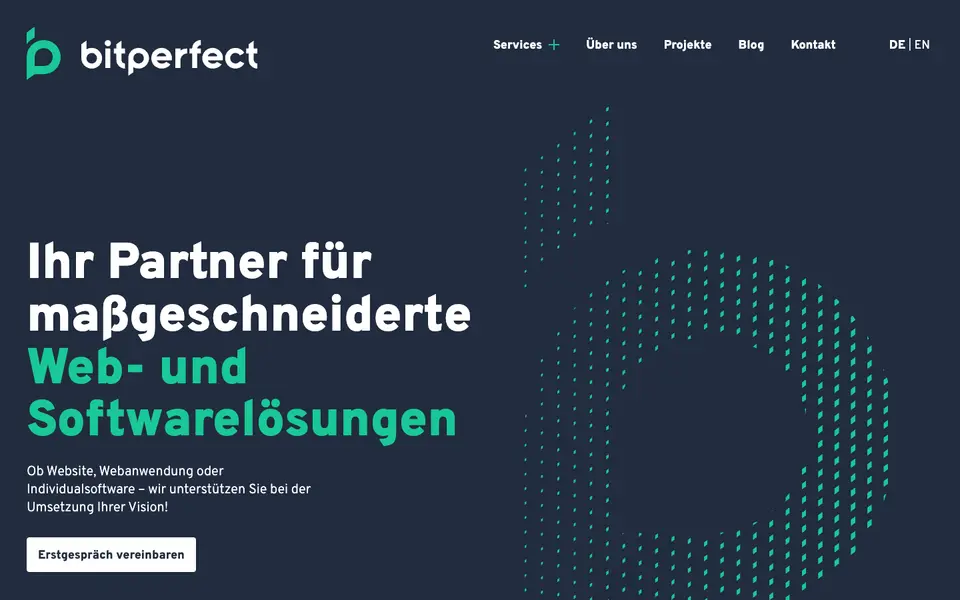 Home page of bitperfect at bitperfect.at