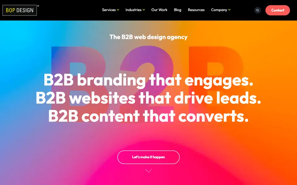 Home page of Bop Design at bopdesign.com