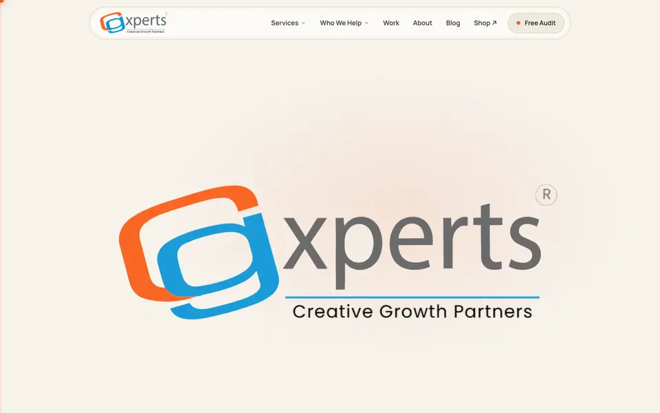 Home page of CGxperts at cgxperts.com