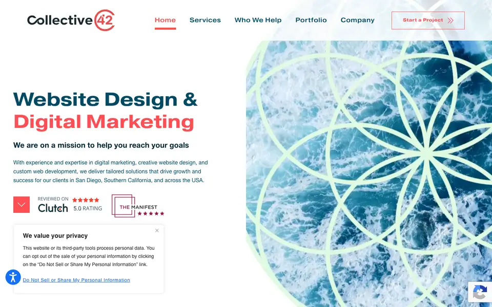 Home page of Collective42 at collective42.com