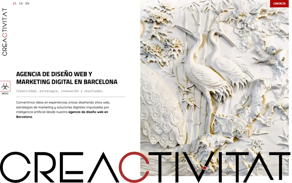 Home page of Creactivitat at creactivitat.com