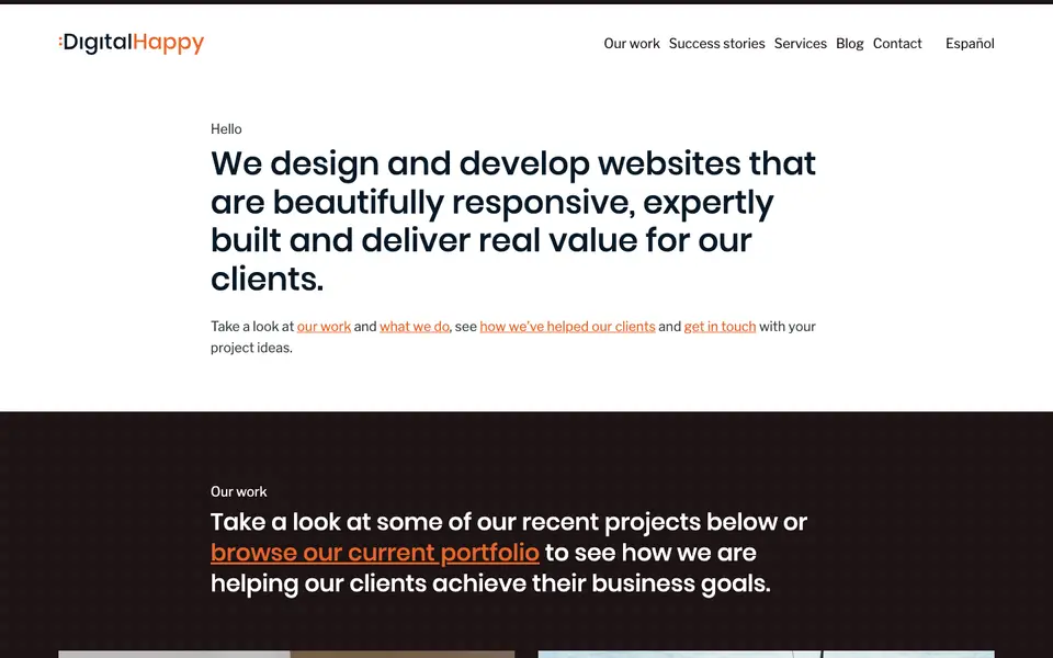 Home page of DigitalHappy at digitalhappy.com