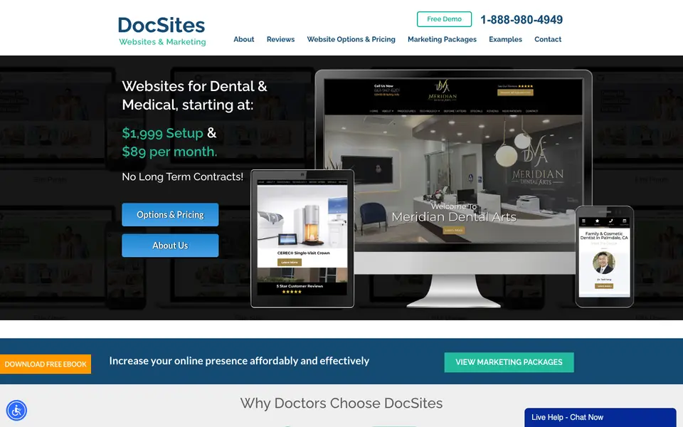 Home page of DocSites at docsites.com