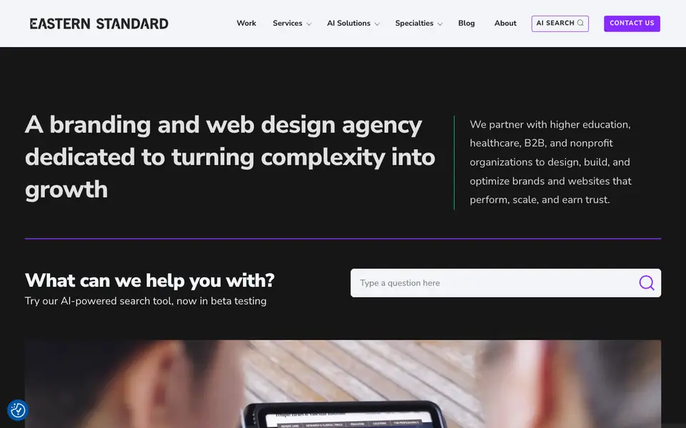 Home page of Eastern Standard at easternstandard.com