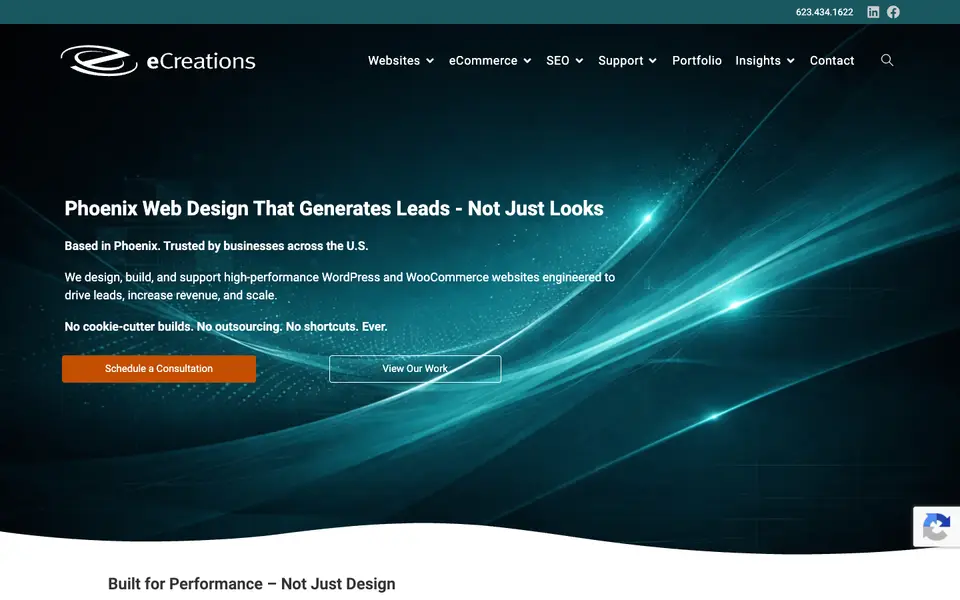 Home page of eCreations at ecreations.net