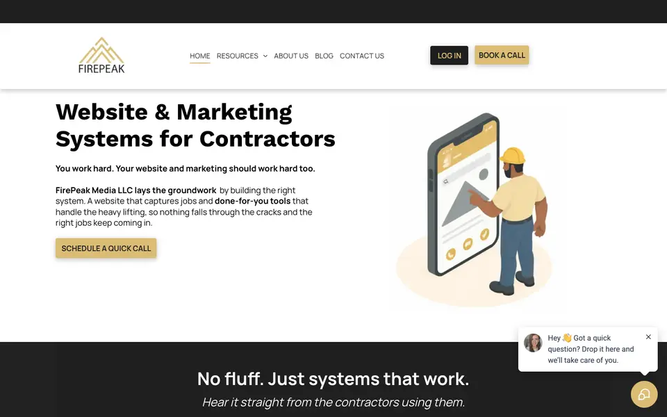 Home page of FirePeak Media at firepeakmedia.com