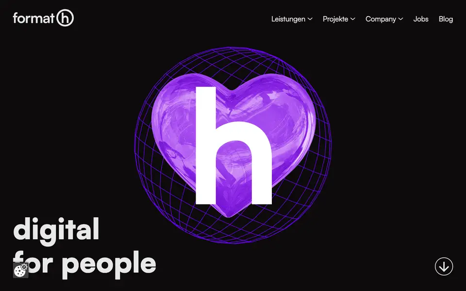 Home page of format h at format-h.com