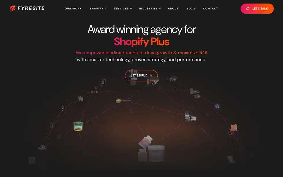 Home page of Fyresite at fyresite.com
