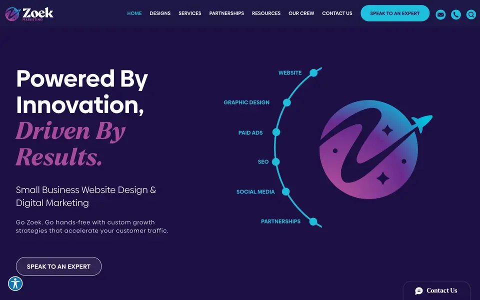Home page of Zoek at gozoek.com