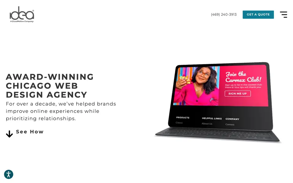 Home page of Idea Marketing Group at ideamktg.com