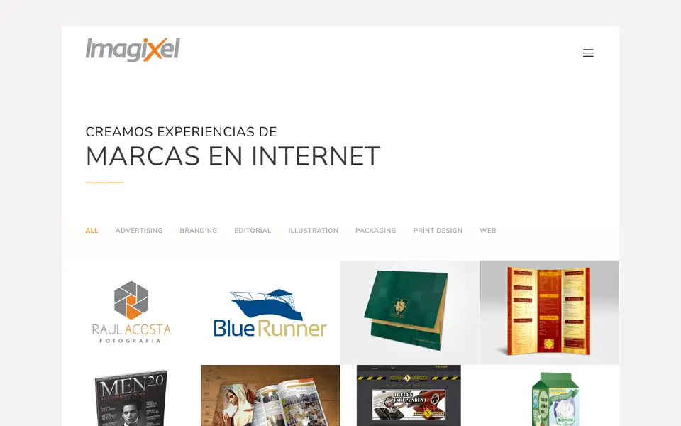 Home page of Imagixel at imagixel.com