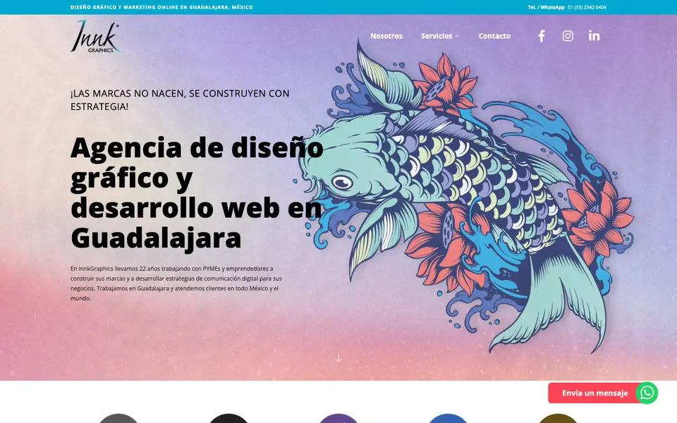 Home page of InnkGraphics at innk.mx