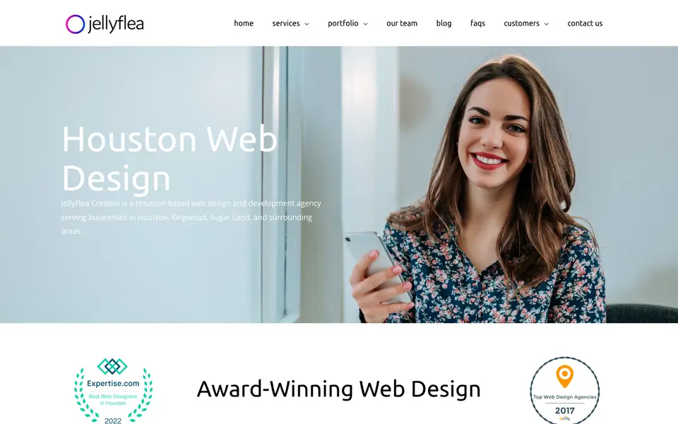 Home page of JellyFlea Creative at jellyflea.com