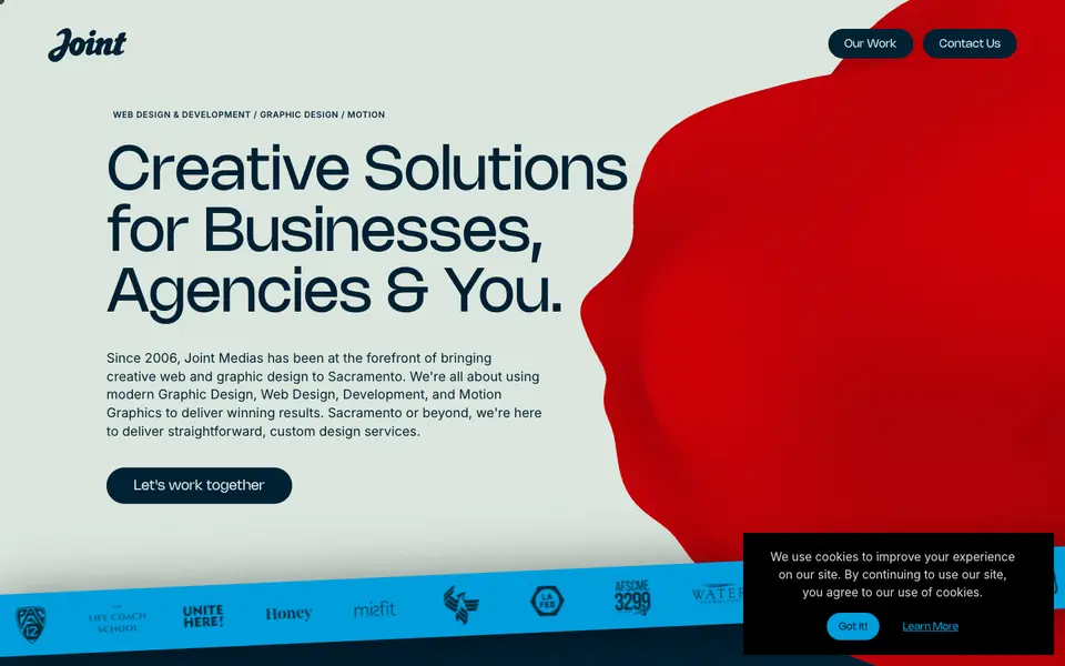 Home page of Joint Medias at jointmedias.com