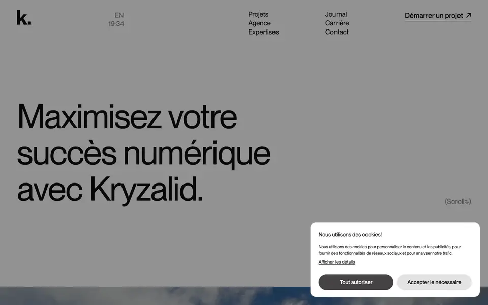 Home page of Kryzalid at kryzalid.net