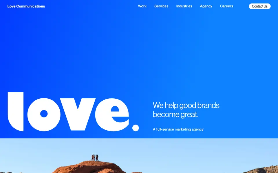 Home page of Love Communications at lovecomm.net