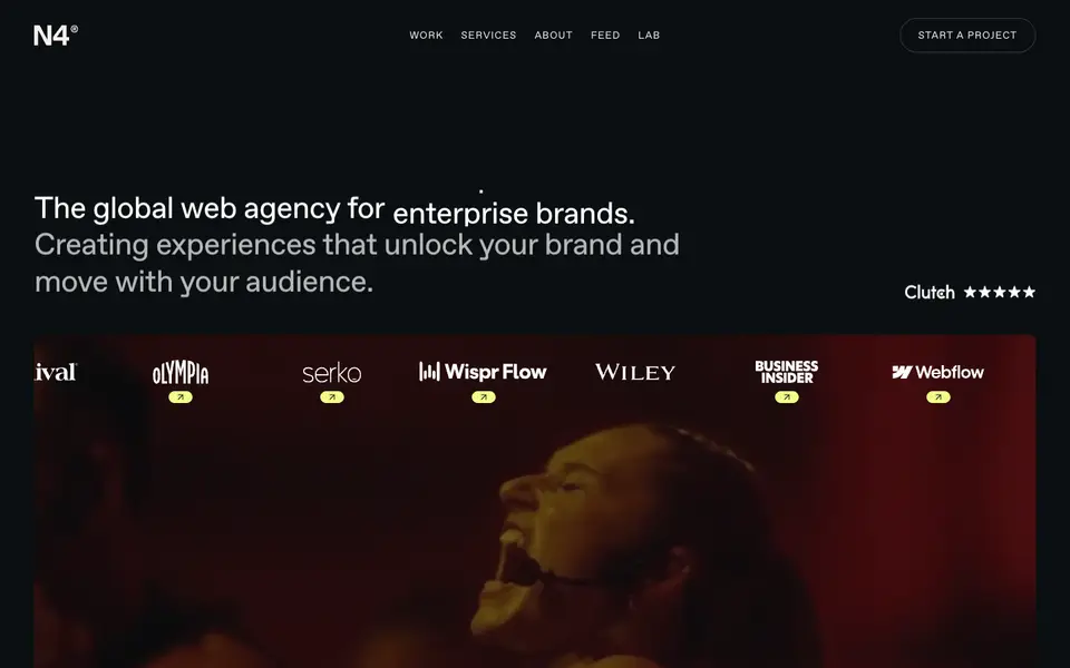 Home page of N4 Studio at n4.studio