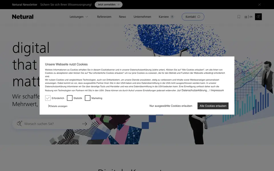 Home page of Netural at netural.com