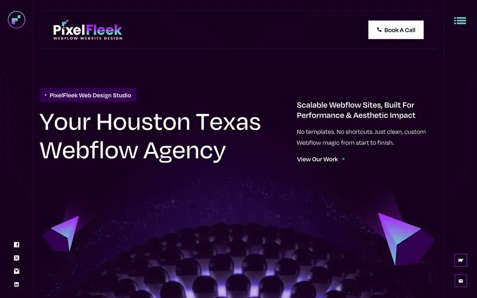 Home page of PixelFleek at pixelfleek.com
