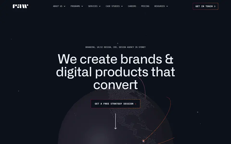 Home page of Raw.Studio at raw.studio