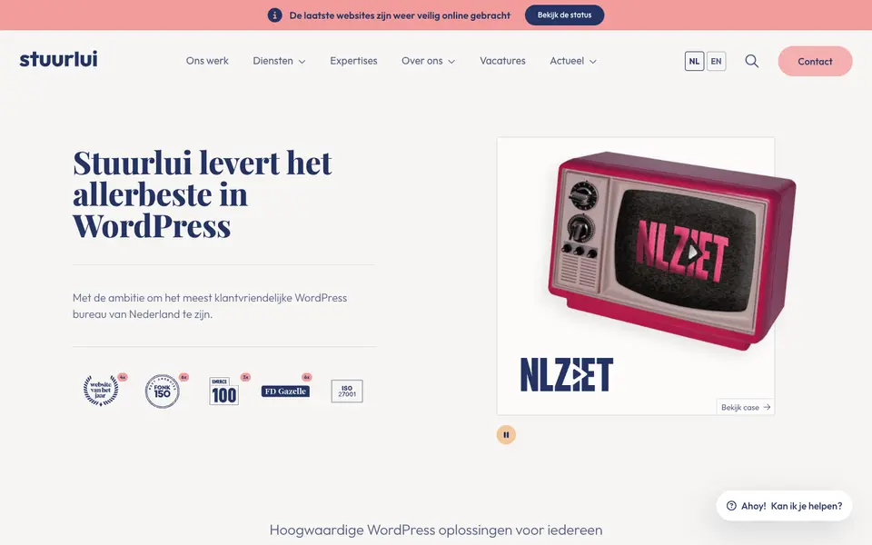 Home page of Stuurlui at stuurlui.nl