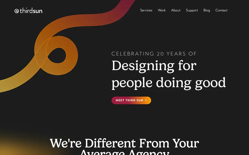 Home page of Third Sun at thirdsun.com