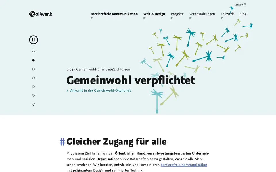 Home page of tollwerk at tollwerk.de