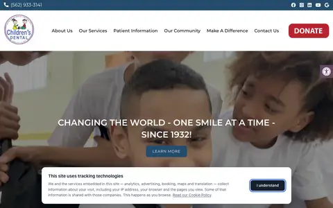 Home page of cdhc.org, a client site credited to Doctor Multimedia