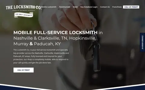 Home page of thelsco.com, a client site credited to Horton Group