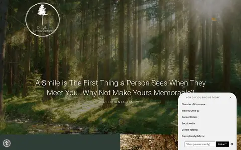 Home page of drstandrabik.com, a client site credited to NEXT! Digital Ad Agency