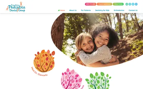 Home page of 5citiespdg.com, a client site credited to Sesame Communications