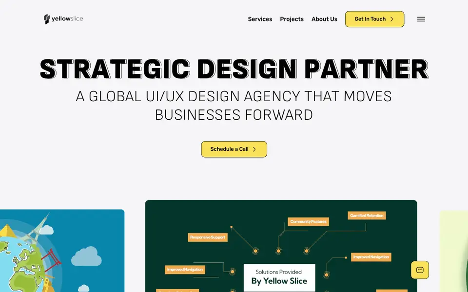 Home page of Yellow Slice at yellowslice.in
